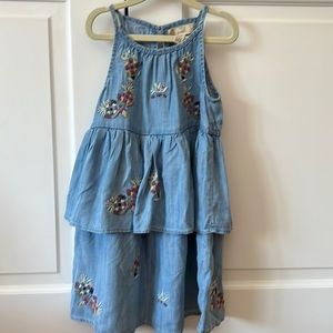 Peek girls chambray dress